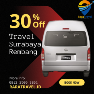 Travel Surabaya Rembang Murah PP Harga Mulai Rp 135K - RARATRAVEL.ID