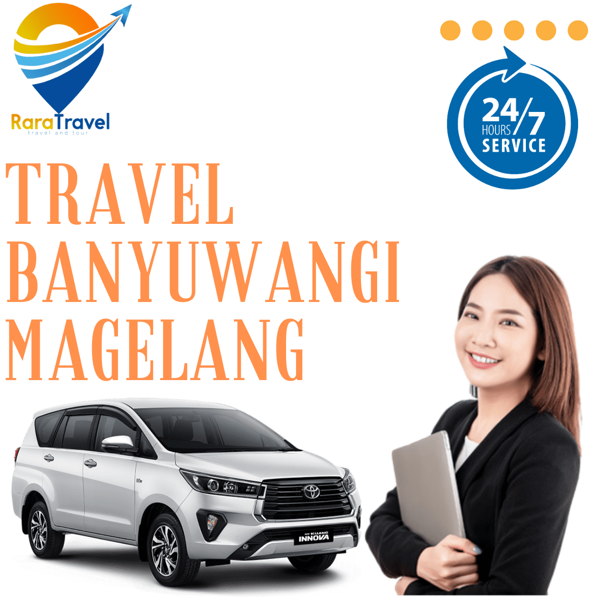 Travel Banyuwangi Magelang - RARATRAVEL.ID