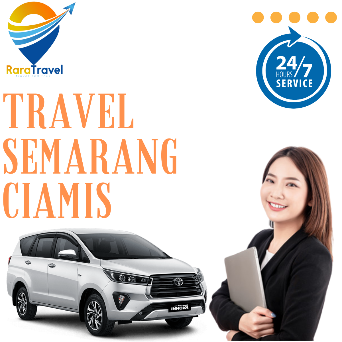 Travel Semarang Ciamis PP Murah - RARATRAVEL.ID