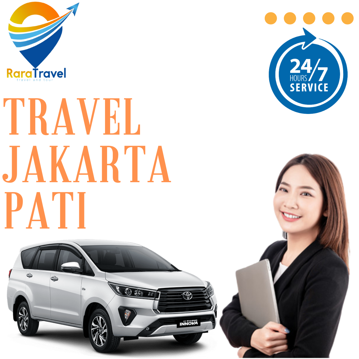 Travel Jakarta Pati PP Hiace Harga Tiket murah via TOLL