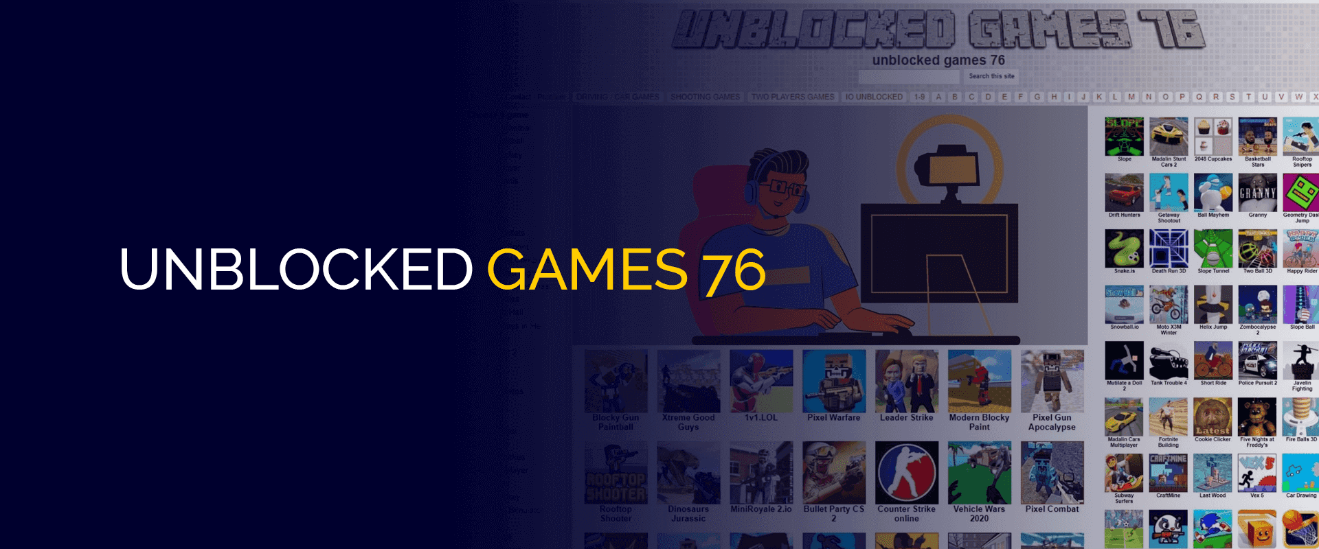 Unlocking the Fun: Exploring Unblocked Games 76 for a Thrilling Gaming  Experience 