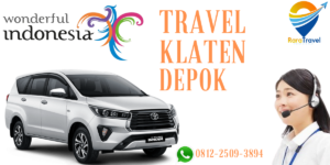 Travel Klaten Depok Murah Via TOLL Mulai Rp300K