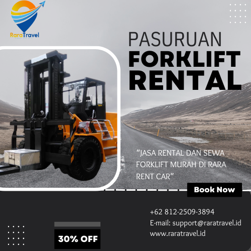 Rental Forklift Murah di Pasuruan Harga Sewa Mulai Rp 120K - RARATRAVEL.ID