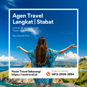 Agen Travel Langkat / Stabat Murah Rute ke Berbagai Kota - RARATRAVEL.ID