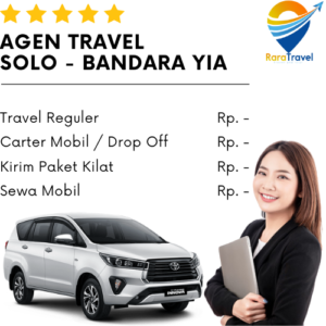 TRAVEL SOLO BANDARA YIA MURAH LAYANAN 24 JAM