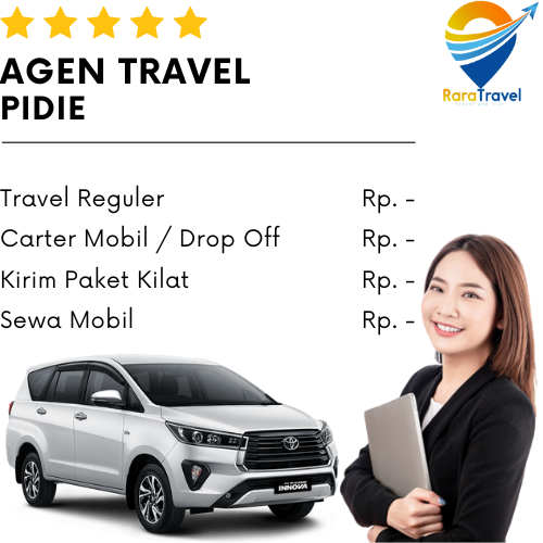 Agen Travel Pidie Ongkos Murah Door to Door Layanan 24 Jam