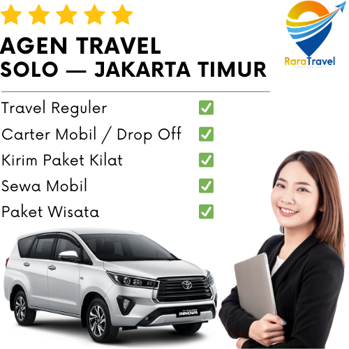 Travel Solo Jakarta Timur Murah Harga Tiket Mulai Rp 200K