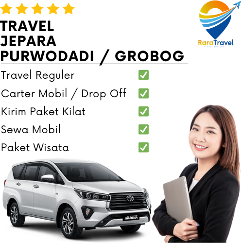 Travel Jepara Purwodadi Grobogan Murah Layanan 24 Jam