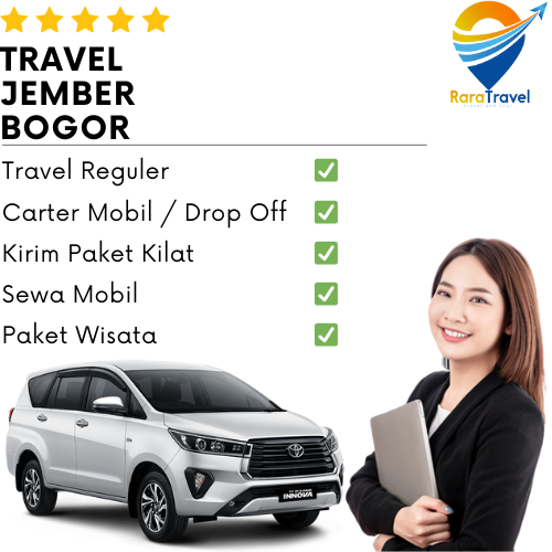 Travel Jember Bogor Executive PP Ongkos Murah