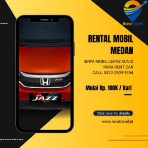 Rental Mobil Medan Lepas Kunci Harga Mulai Rp 100K