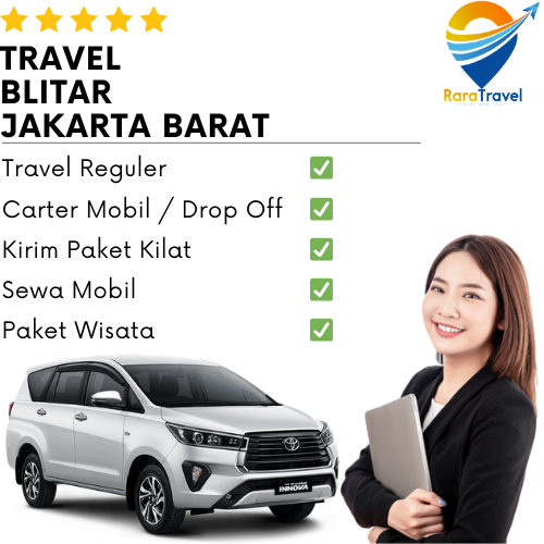 Travel Blitar ke Jakarta Barat (Kembangan) Harga Tiket Terjangkau Mulai IDR 450K