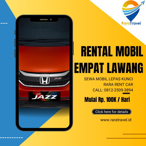 Rental Mobil di Empat Lawang Harga Sewa Murah Mulai IDR 100K Lepas Kunci 24 Jam