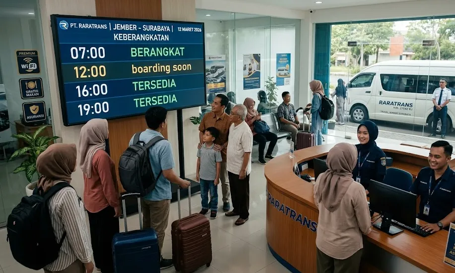 Perjalanan travel Jember Surabaya melalui Tol Probolinggo Surabaya