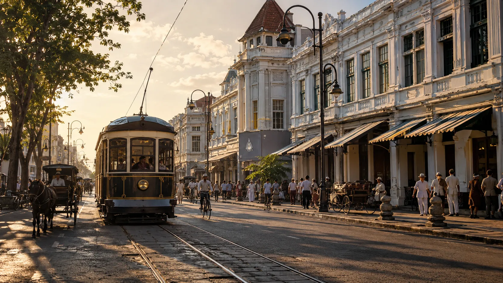 Sejarah Trem Surabaya: Time Travel Bareng Suya & Anya yuk! ✨ 1 Sejarah Trem Surabaya dan Jejaknya di Jalan Tunjungan yang Masih Tersisa