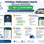 LAYANAN PESAN TRAVEL VIA WHATSAPP