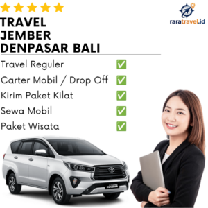Travel Jember Denpasar Bali