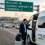 Jam berapa berangkat dari Malang ke Juanda untuk mengejar pesawat internasional di Terminal 2 Bandara Juanda Surabaya.