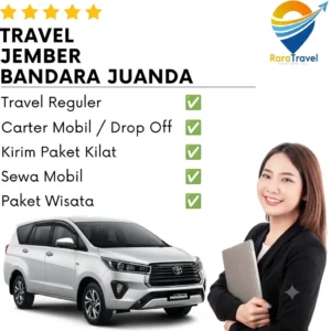 TRAVEL JEMBER KE BANDARA JUANDA SURABAYA