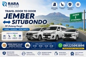 Travel Jember Situbondo (PP) Terpercaya | Rara Travel & Tour