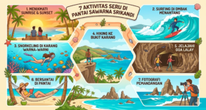 7 Aktivitas Seru di Pantai Sawarna Srikandi Selain Foto-Foto