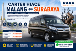 Carter Hiace Malang Surabaya