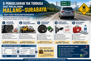 5 Pengeluaran Tak Terduga Saat Perjalanan Malang-Surabaya dan Cara Mengantisipasinya